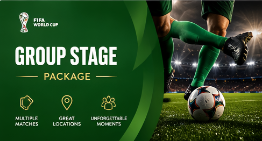 FIFA World Cup 2026 Group Stage Match Tickets Hospitality Package